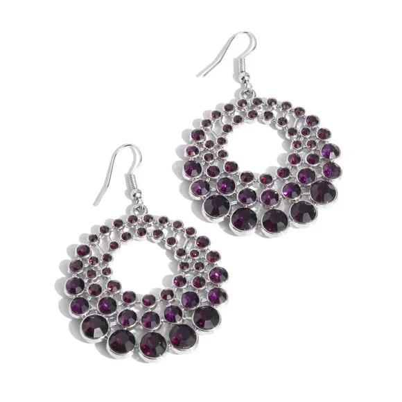 Boucles D'oreilles Paparazzi Sans Plomb Ni Nickel - Neuf Avec étiquettes - Couleur Laiton
